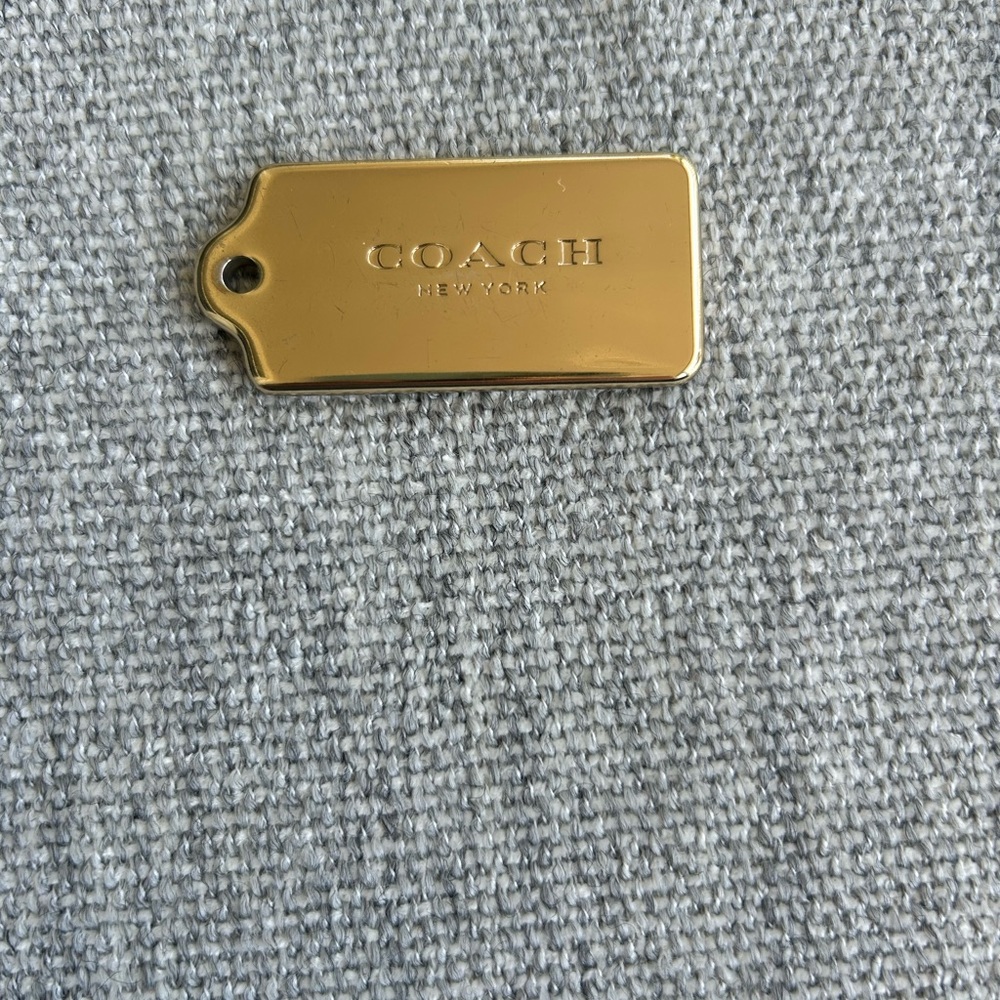 Coach Gold Tag